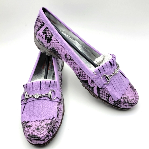 Marc Joseph Shoes - Marc Joseph Lexington Golf in Lavender Color Size 9.5 S1038